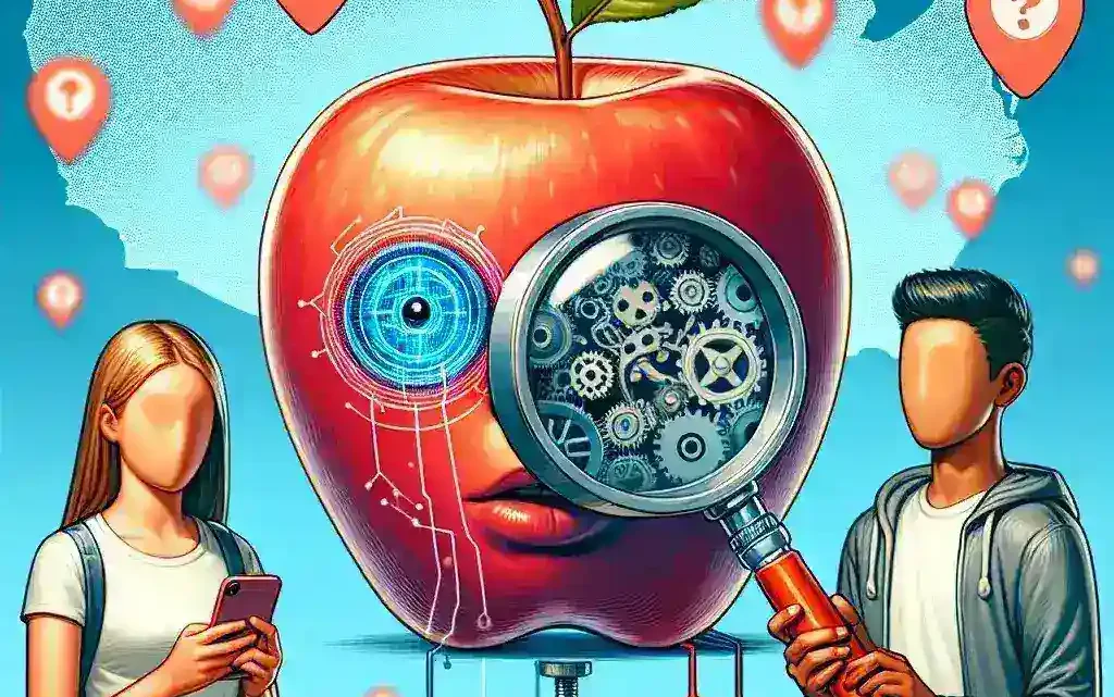 "Apple's new AI-powered parental alerts for monitoring teen app usage in the U.S., showcasing features that empower parents to manage screen time effectively."