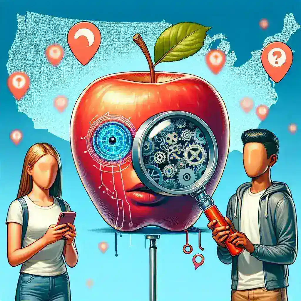 "Apple's new AI-powered parental alerts for monitoring teen app usage in the U.S., showcasing features that empower parents to manage screen time effectively."